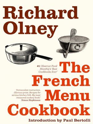 cover image of The French Menu Cookbook